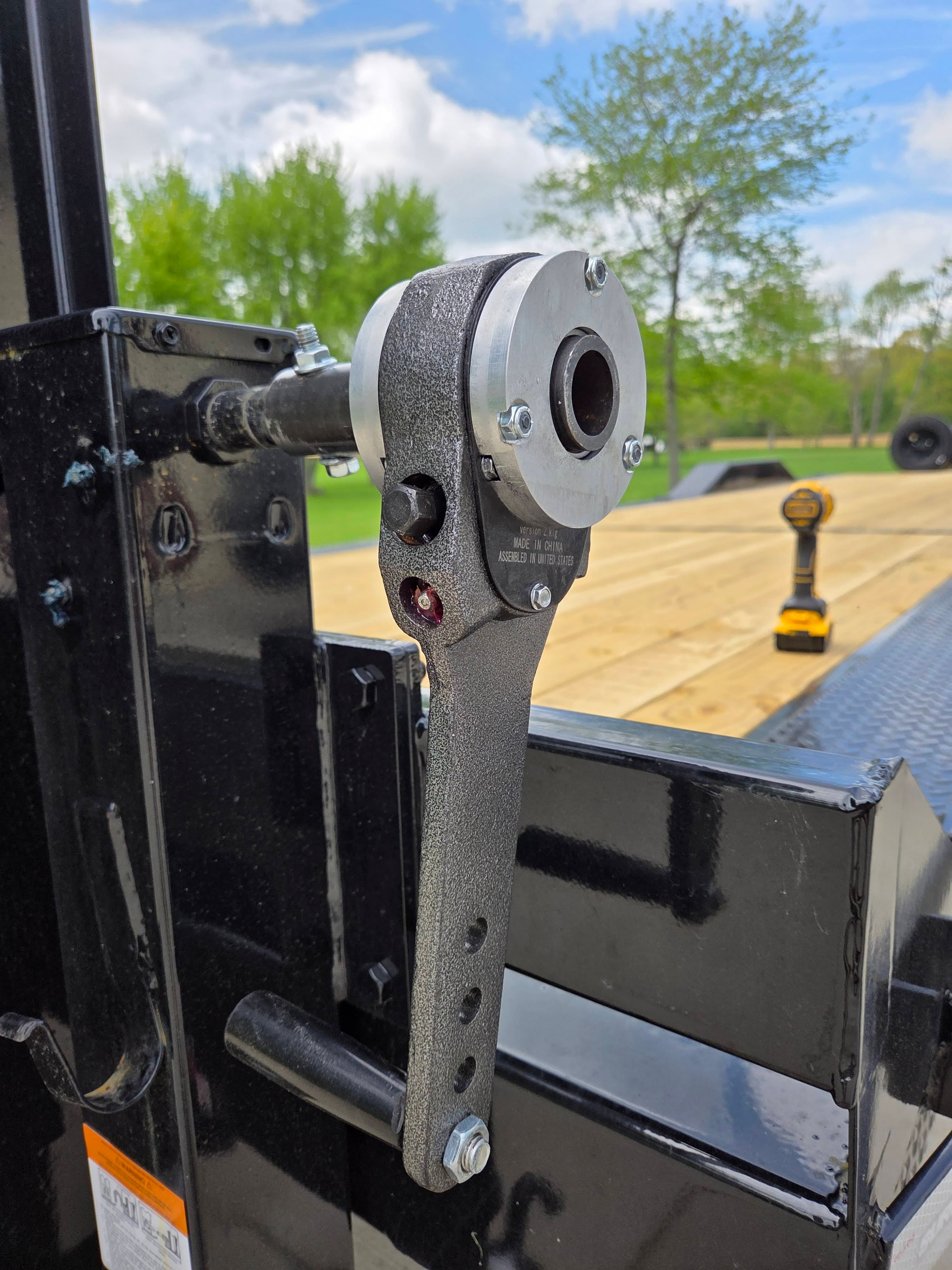 小物 Jack BULLDOG | 500246 | Trailer Jack Replacement Part, Red Knob